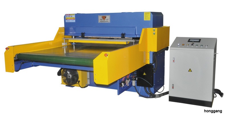 Hydraulic Die Cutting + Heating Machine for Soundproofing Cotton