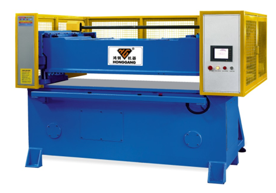 receding hydraulic manual die cutting press machine