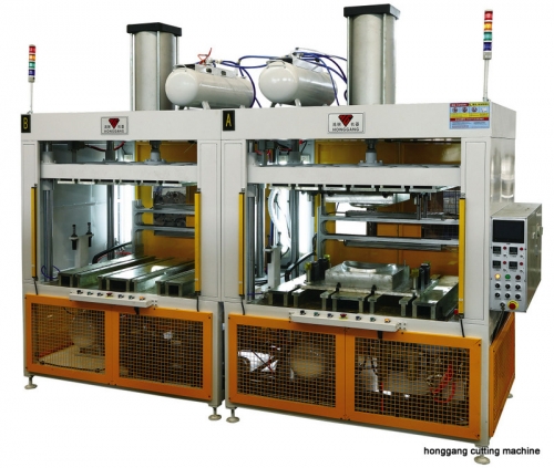  Double working stations forming machine