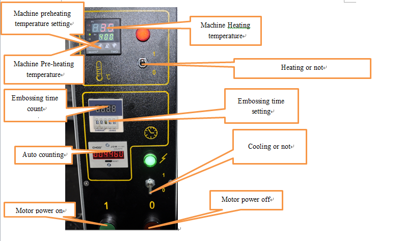 leather belt embossing machine