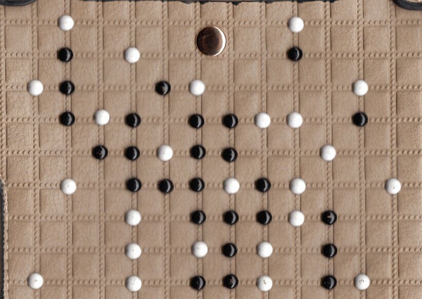 Leather embossing pattern for bags