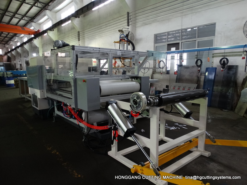 Roller Belt feeding hydraulic die cutting press machine
