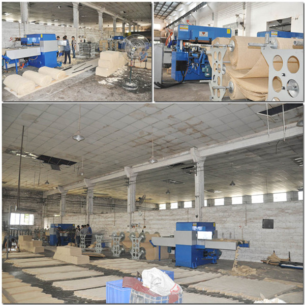 Roller feeding automatic cutting machine / jute cloth fabric cutting machine