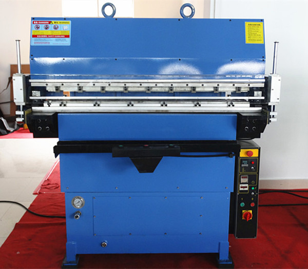 Hydraulic leather belt embossing machine