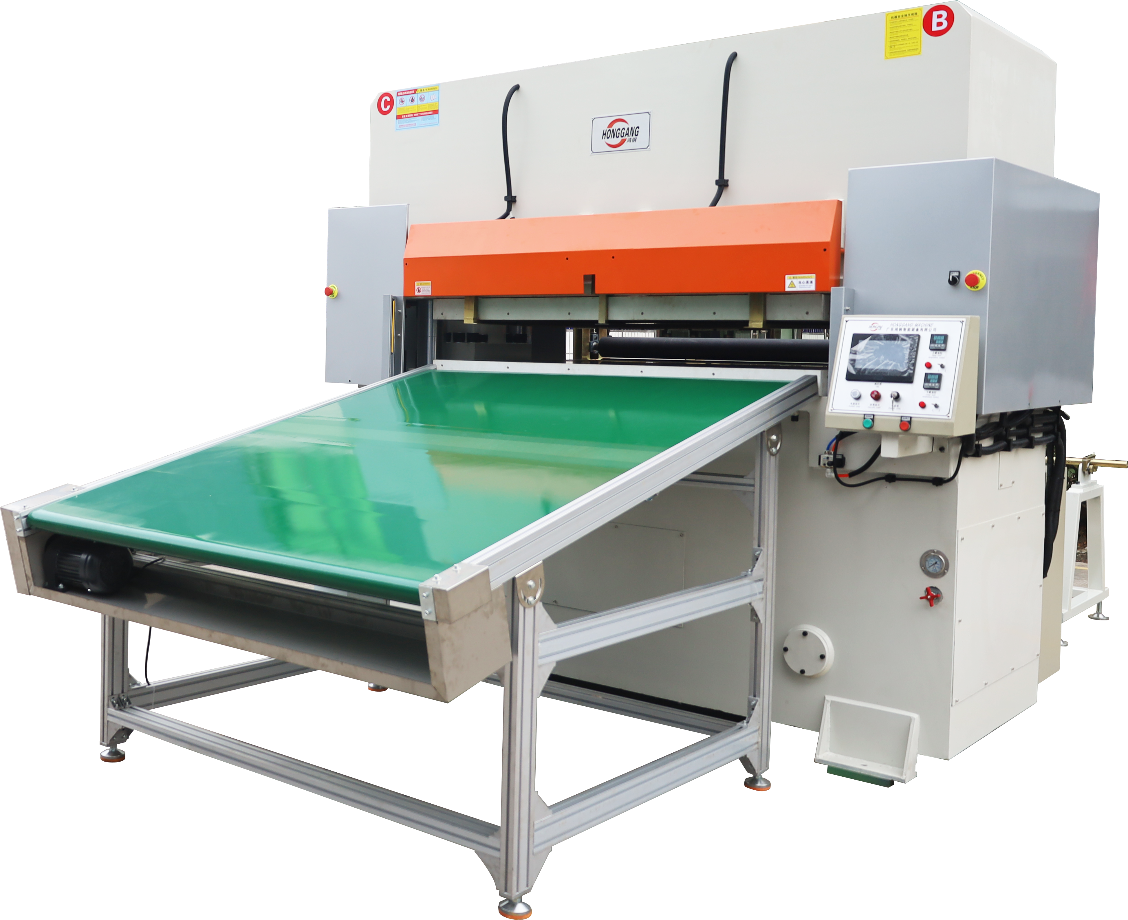 Full auto heat seal die cutting machine for thinsulate insulation