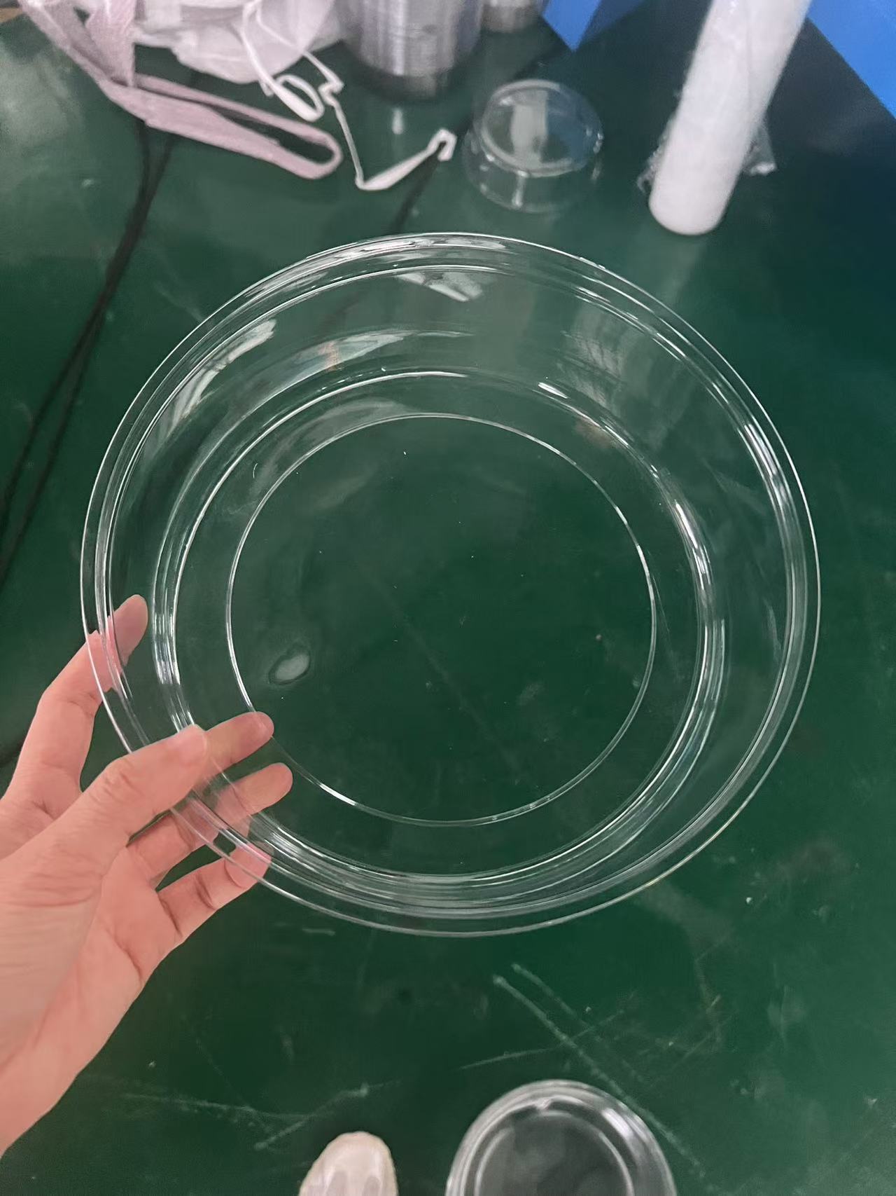 Food Grade Large Round PET Container Production By DM60