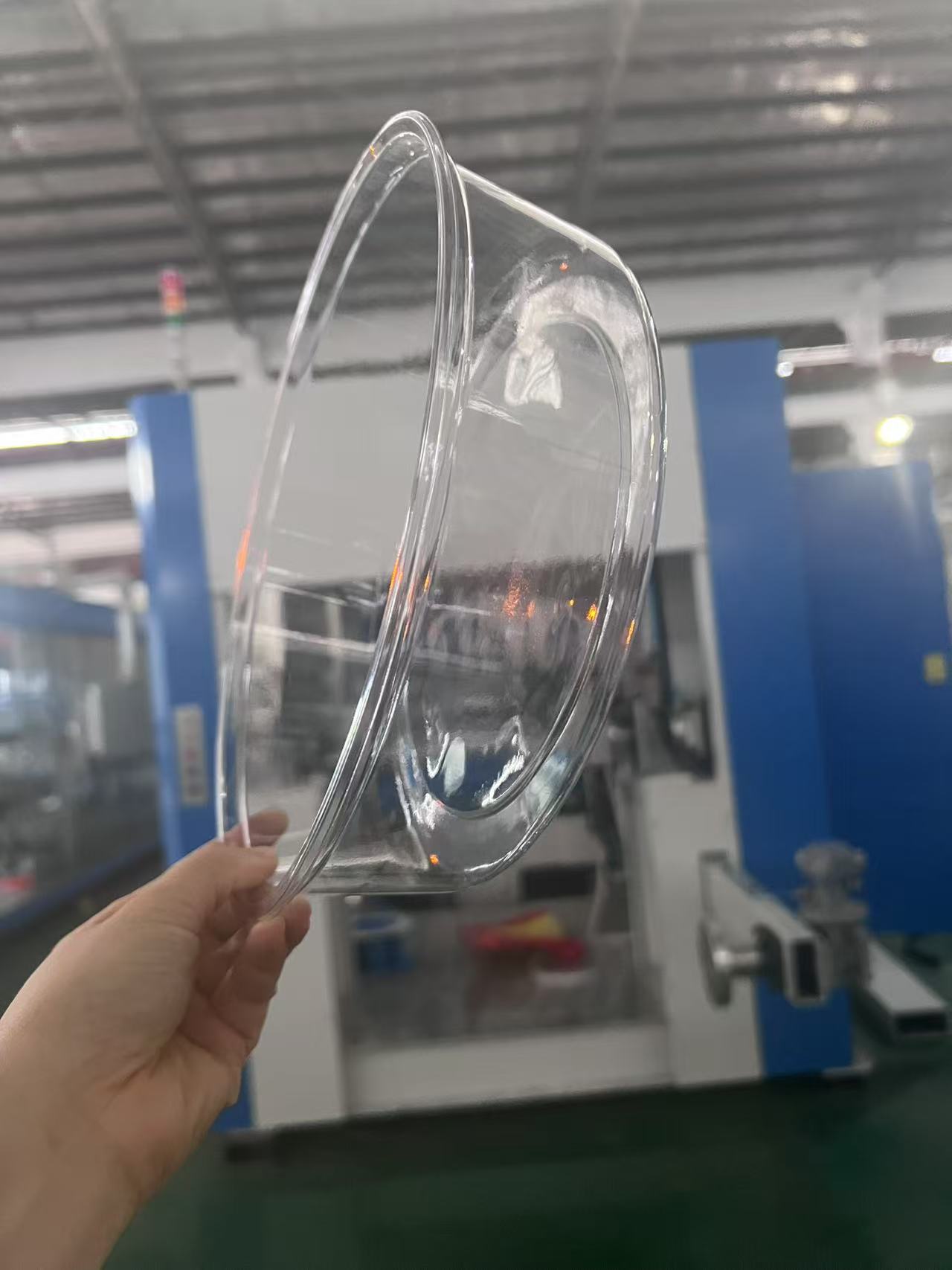 Food Grade Large Round PET Container Production By DM60
