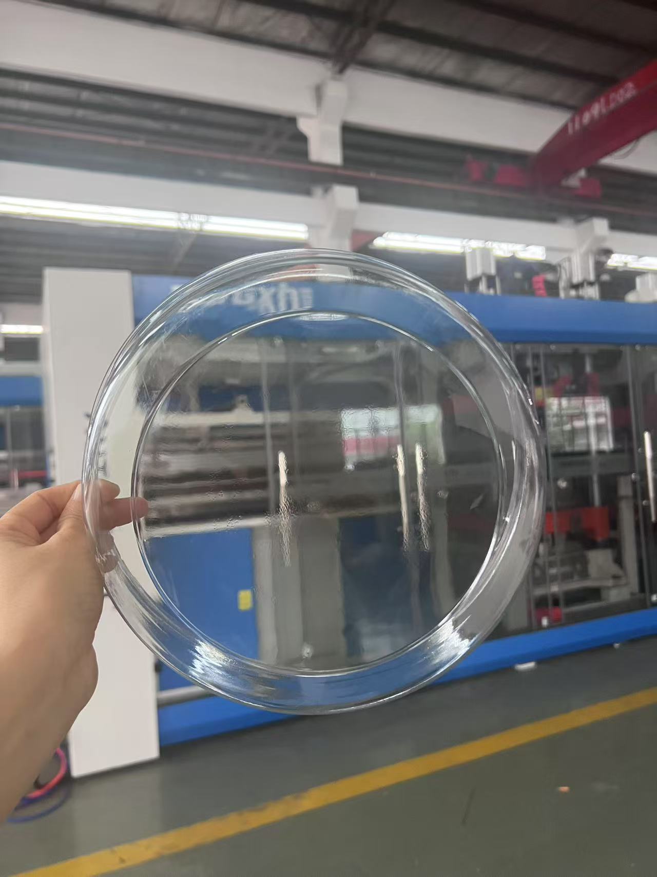 Food Grade Large Round PET Container Production By DM60