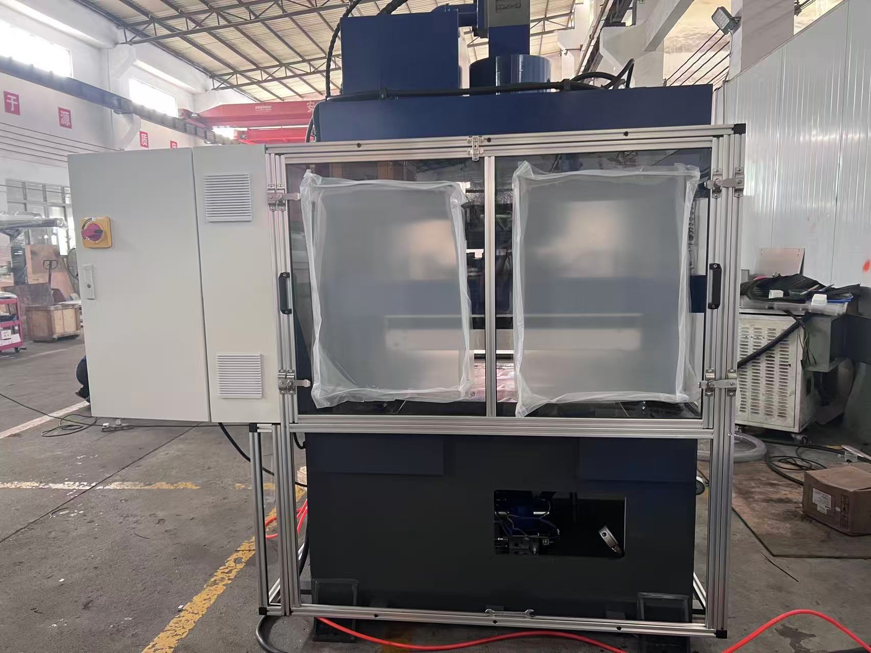 Cleanroom die cutting machine,  With Wasting Powder Sucking (3)