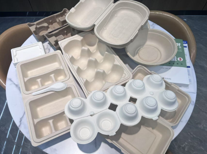 Paper Pulp Tableware Trimming Machine With auto Pickup
