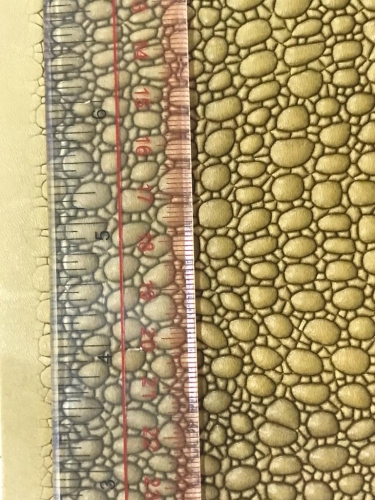 Embossing plates for leather