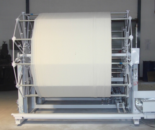 Non woven cloth rewinding machine / rewinder for facial mask