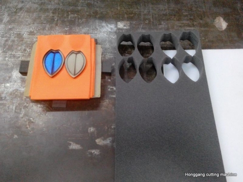 PE block car components with high thickness die cutting