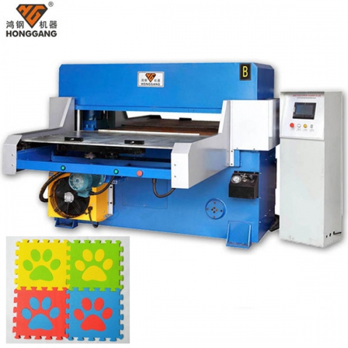 automatic rubber floor mat board cutting machine