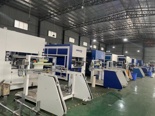 DM60 Fully automatic plastic thermoforming machine/ 3 station