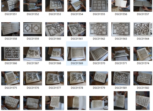Puzzle cutting die