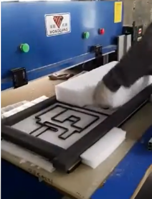 HG-B60T Manual feeding Polypropylene Foam cutting machinery