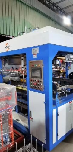 Single Station Full Servo Vaccum Forming Machine 
