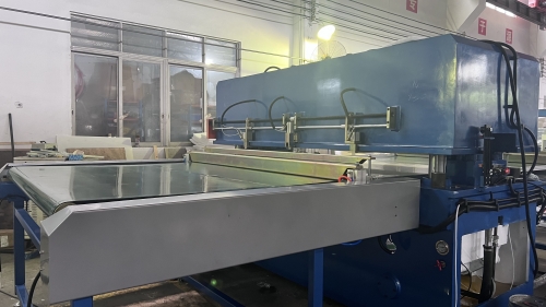 Large size 200T 2000x1200mm double feeding table