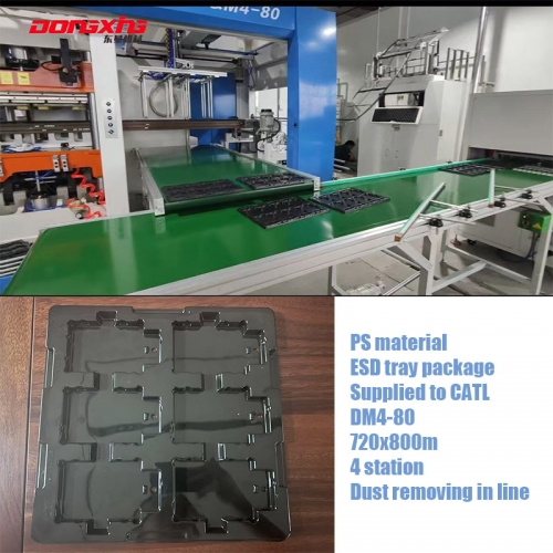 PS ESD tray package with holes, supplied to CATL.