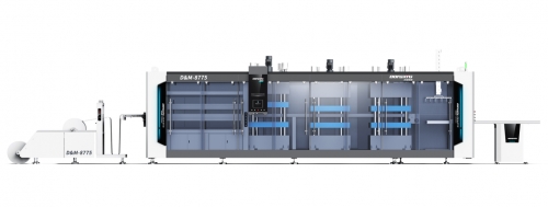 DM8775 3 station with Horizontal punching for PET package 