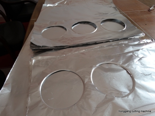 Aluminium-foil paper cover die cutting machine